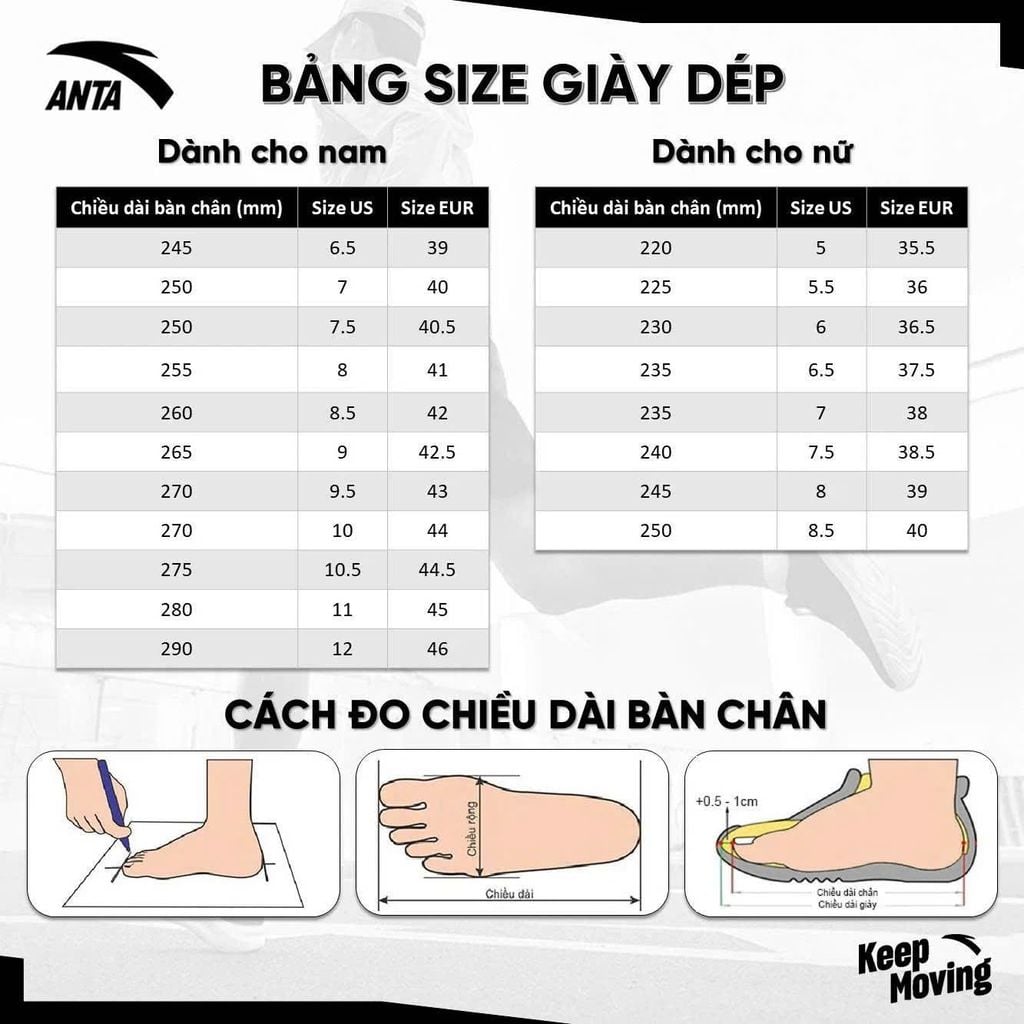 Giày Chạy Thể Thao Nam PG7 ANTA (G162) 125C5519R-1