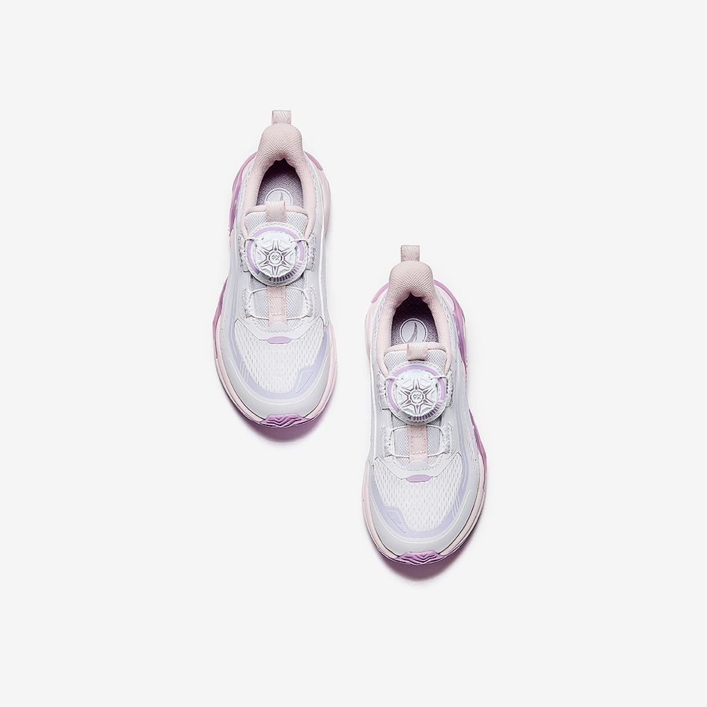 Giày Chạy Thể Thao Bé Gái Size 28-32 Bowspeed Anta Kids 3224D9907