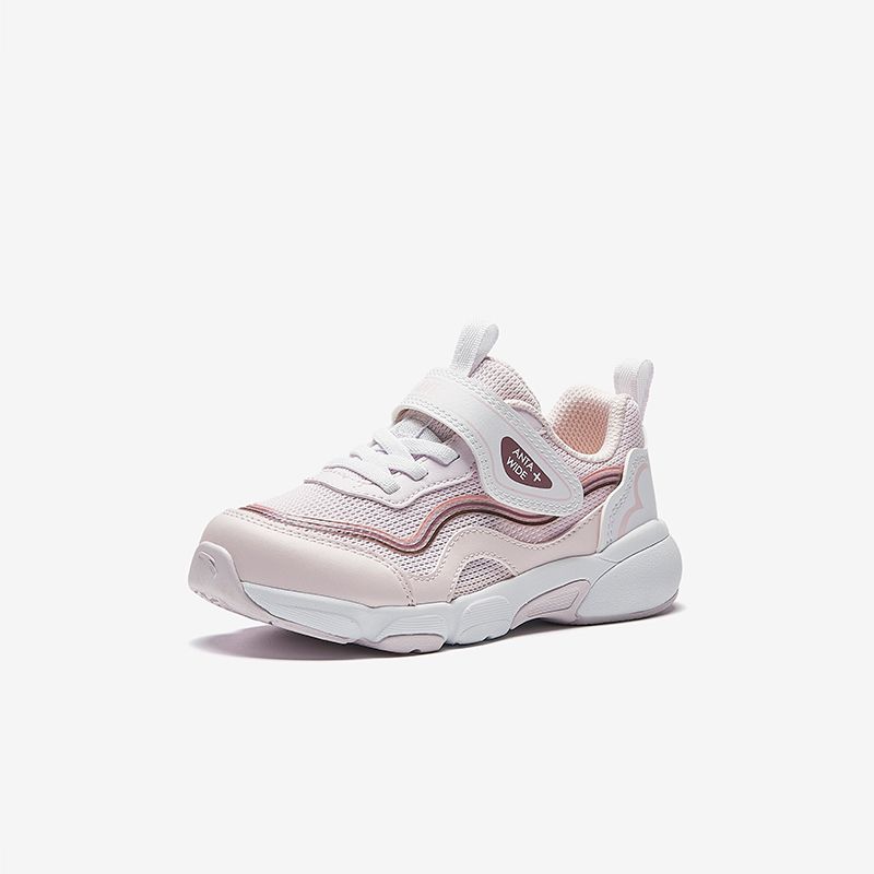 Giày Chạy Thể Thao Bé Gái Size 28-32 Anta Kids Wide 2.0 3225C9909-1