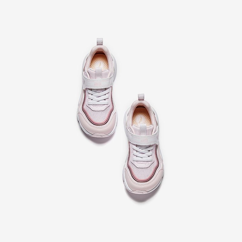 Giày Chạy Thể Thao Bé Gái Size 28-32 Anta Kids Wide 2.0 3225C9909-1