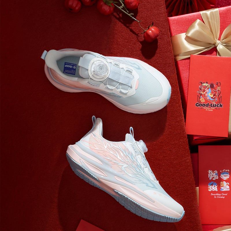 Giày Chạy Thể Thao Bé Gái Size 34-39 Anta Kids 3226A5505-2