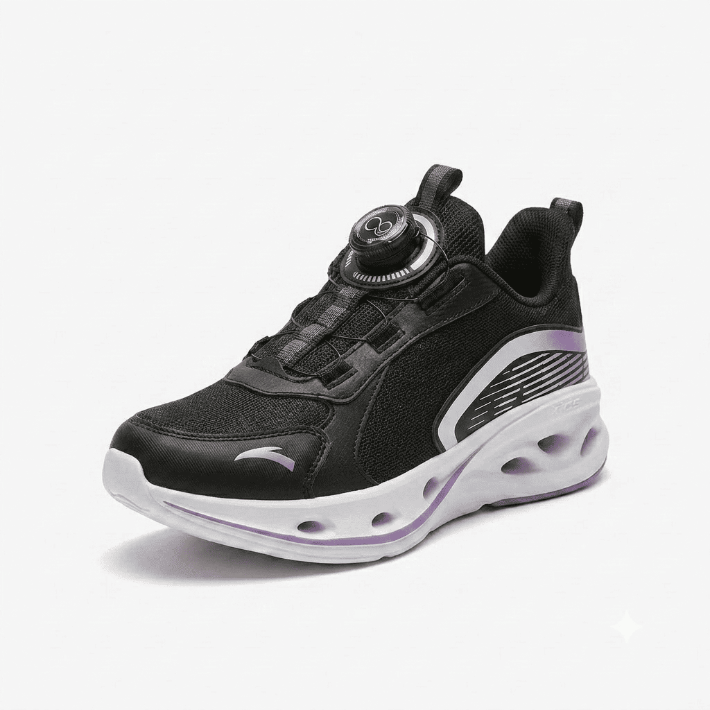 Giày Chạy Thể Thao Bé Gái Size 35-39 Anta Kids 3226A5518U-1
