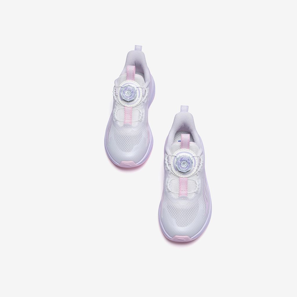 Giày Chạy Thể Thao Bé Gái Size 28-32 Hydrogen Run 3 Anta Kids 3226B9906-3