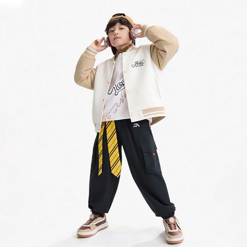 Áo Khoác Thể Thao Bé Trai Anta Kids 3526A8709-1