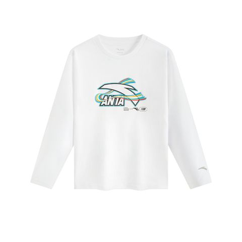 Áo Phông Dài Tay Bé Trai Anta Kids 3524C5403-1