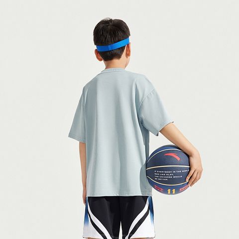 Áo Phông Ngắn Tay Bé Trai Anta Kids Basketball 3525B1107-2