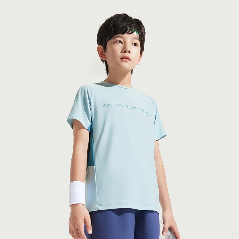 Áo Phông Thể Thao Bé Trai Anta Kids 3525B5117-1