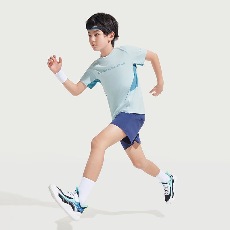 Áo Phông Thể Thao Bé Trai Anta Kids 3525B5117-1