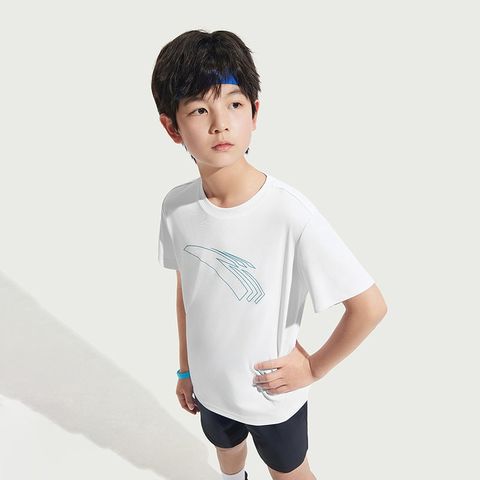 Áo Phông Ngắn Tay Bé Trai Anta Kids Running 3525B5118-1