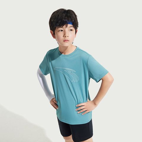 Áo Phông Ngắn Tay Bé Trai Anta Kids Running 3525B5118-2