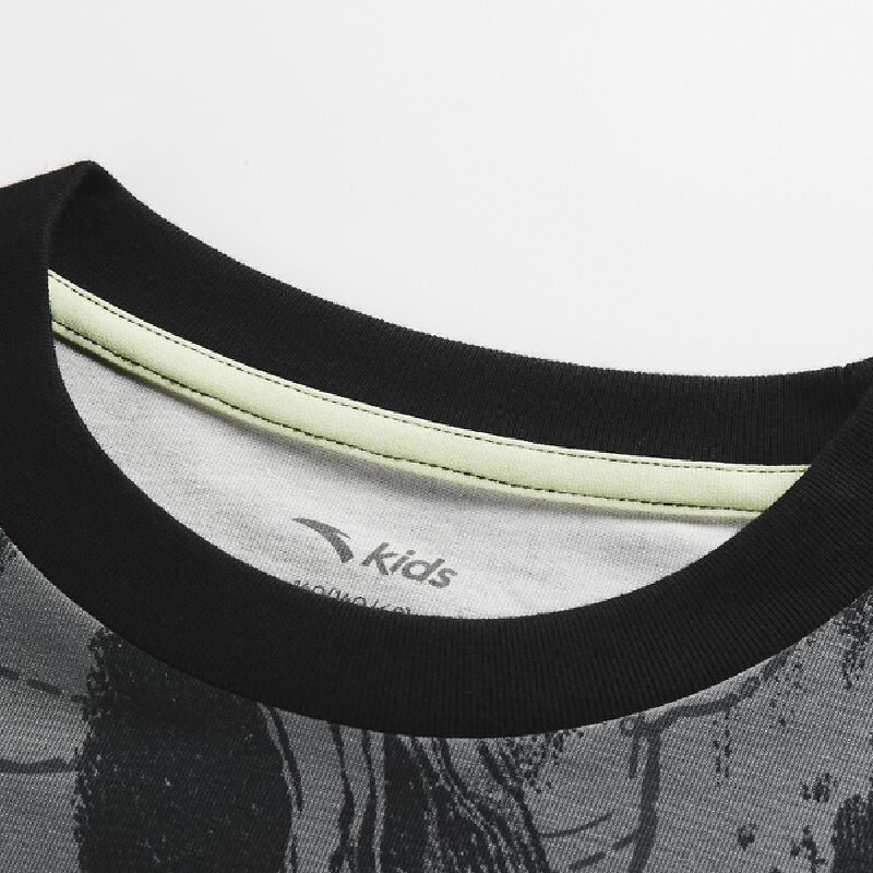 Áo Phông Ngắn Tay Bé Trai Anta Kids Wildplayer 3525B8103-3