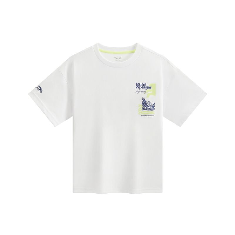 Áo Phông Ngắn Tay Bé Trai Anta Kids Wildplayer 3525B8133-1