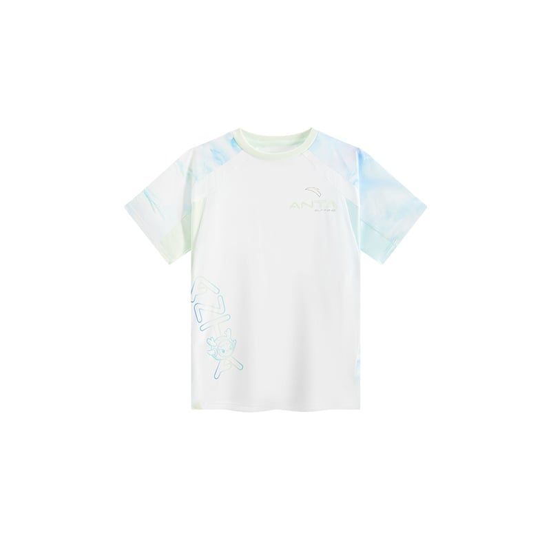 Áo Phông Ngắn Tay Bé Trai Anta Kids Running 3525B9102-1