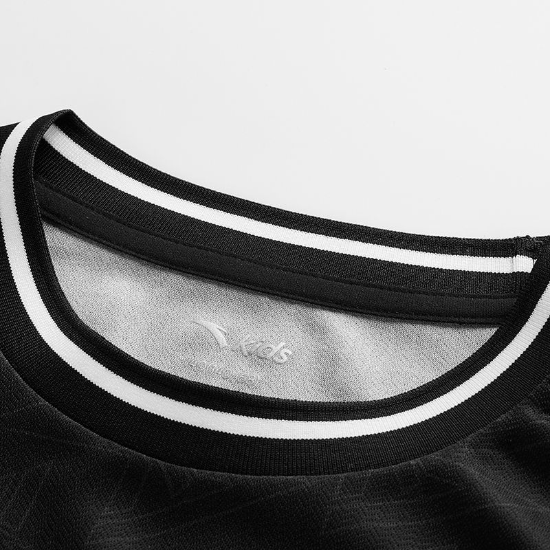 Áo Phông Ngắn Tay Bóng Rổ Bé Trai Anta Kids 3525C1101-2