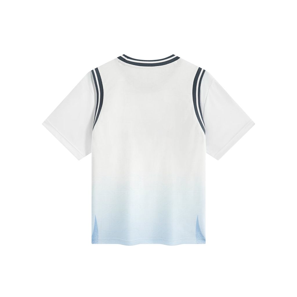 Áo Phông Ngắn Tay Bóng Rổ Bé Trai Anta Kids 3525C1101-3