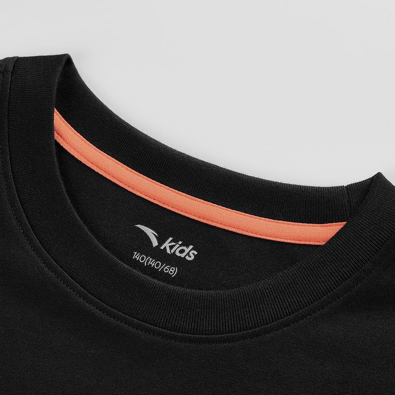 Áo Phông Ngắn Tay Thể Thao Bé Trai Anta Kids 3525C1104-4