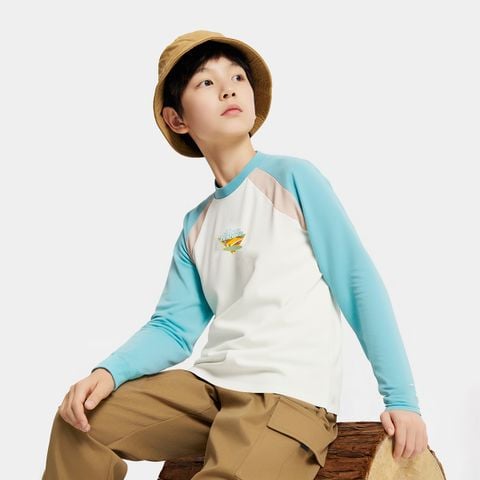 Áo Dài Tay Thể Thao Bé Trai Anta Kids 3525C6402-1