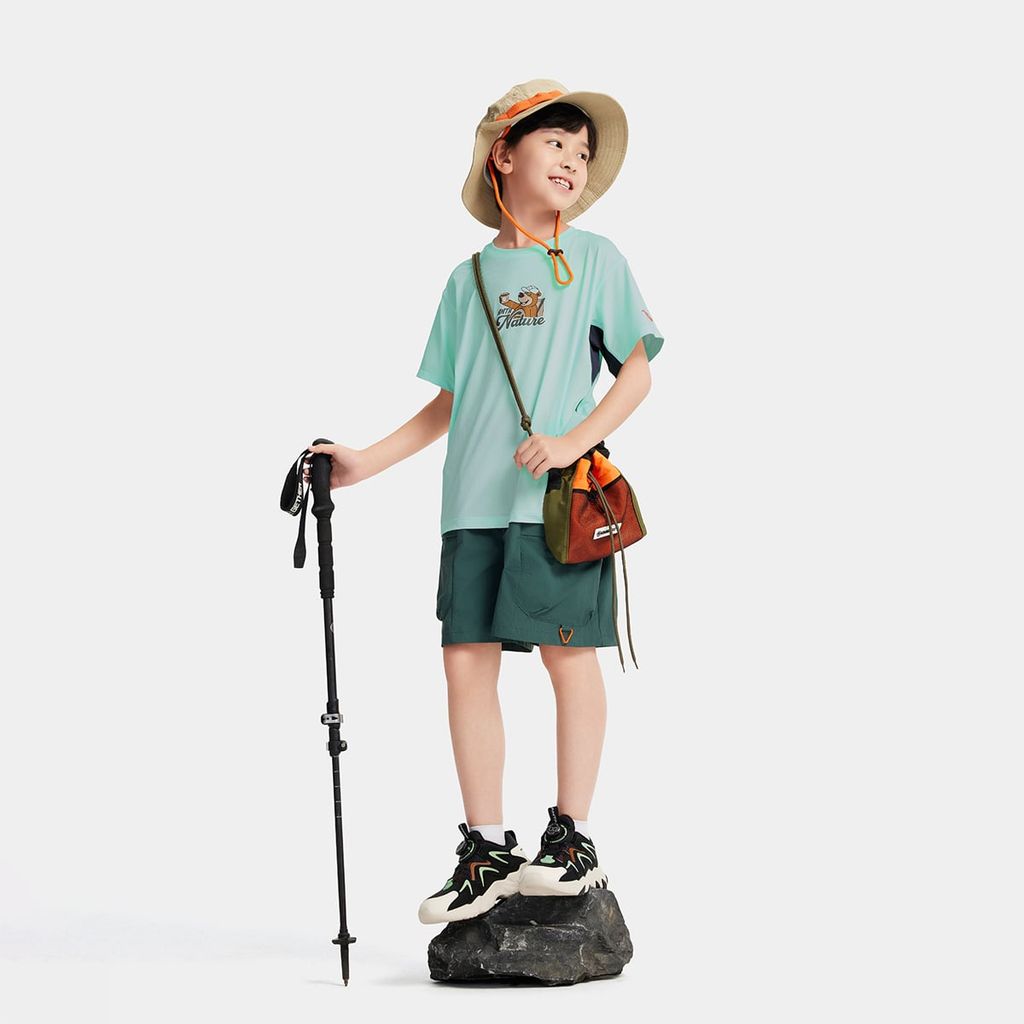 Quần Short Thể Thao Bé Trai Anta Kids 3525C6502-2