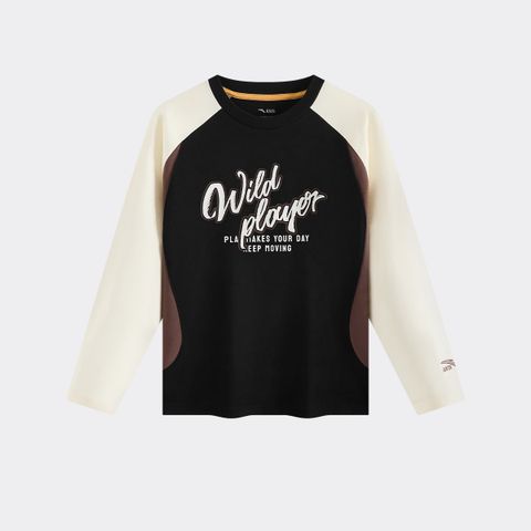 Áo Dài Tay Thể Thao Bé Trai Anta Kids 3525C8402-2