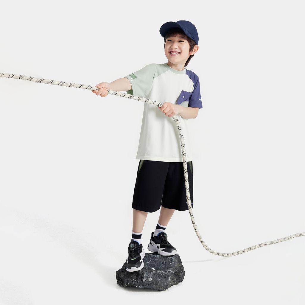 Bộ Quần Áo Thể Thao Bé Trai Anta Kids 3525C9106-1