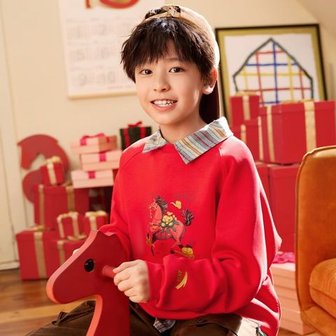 Áo Sweater Thể Thao Bé Trai Anta Kids 3526A8725-1