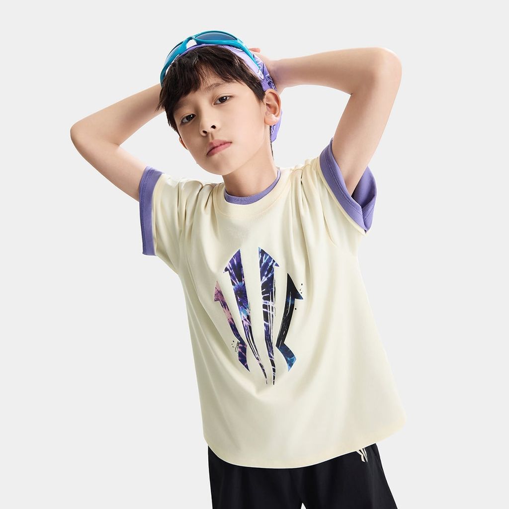 Áo Thun Thể Thao Bé Trai Anta Kids 3526B1177-1