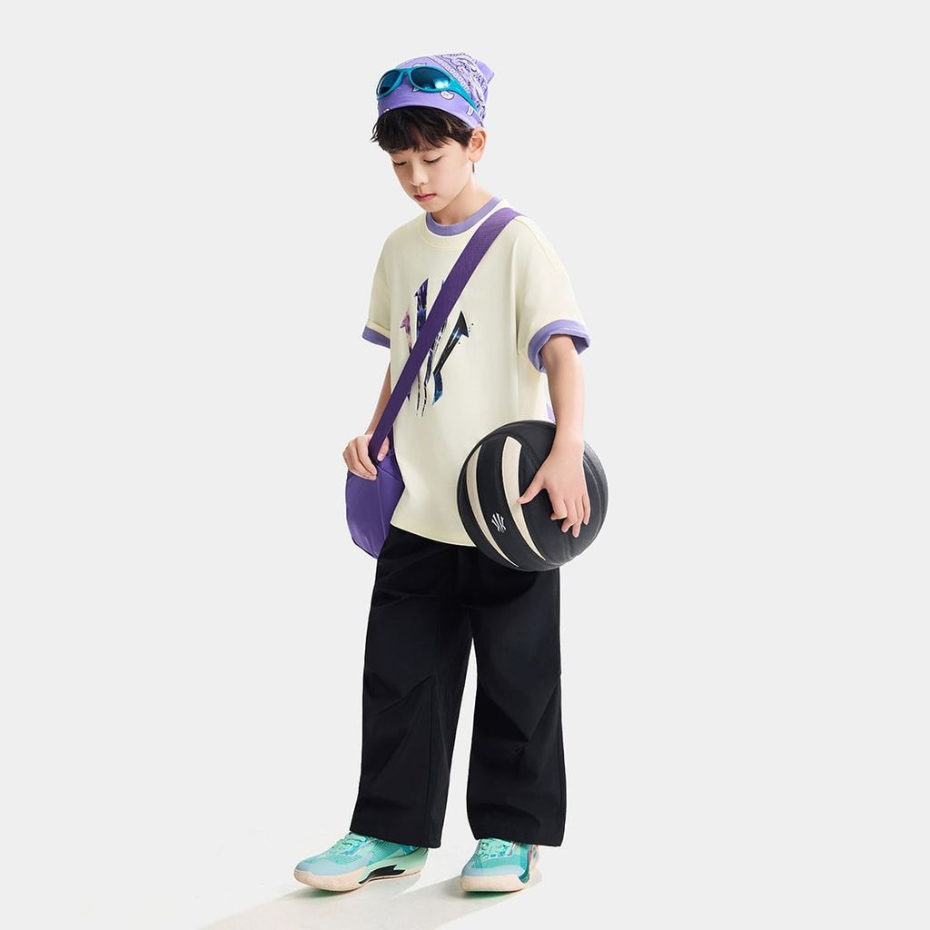 Áo Thun Thể Thao Bé Trai Anta Kids 3526B1177-1