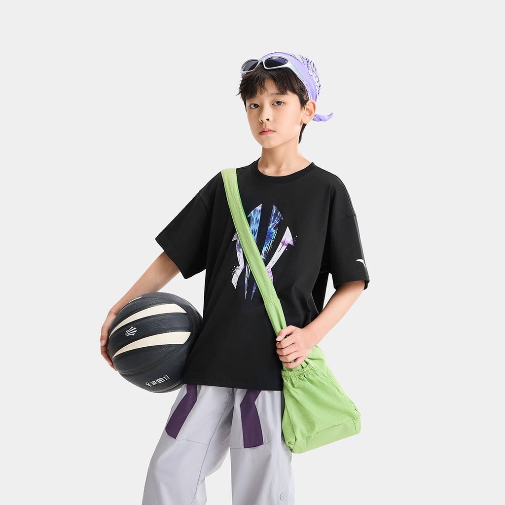 Áo Thun Thể Thao Bé Trai Anta Kids 3526B1177-2