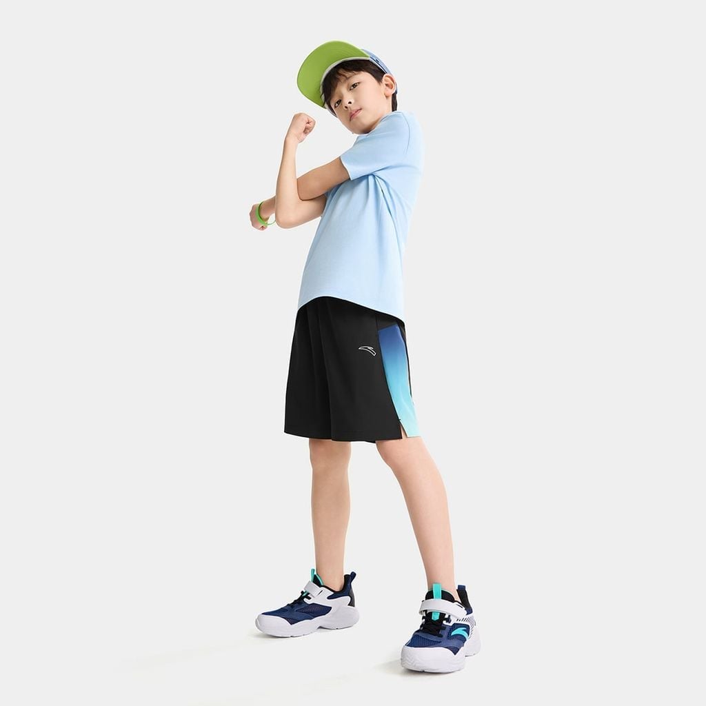 Quần Short Thể Thao Bé Trai Anta Kids 3526B5503-1