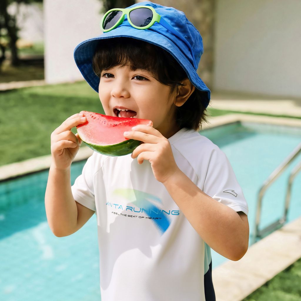 Áo Thun Thể Thao Bé Trai Anta Kids 3526B9104-1