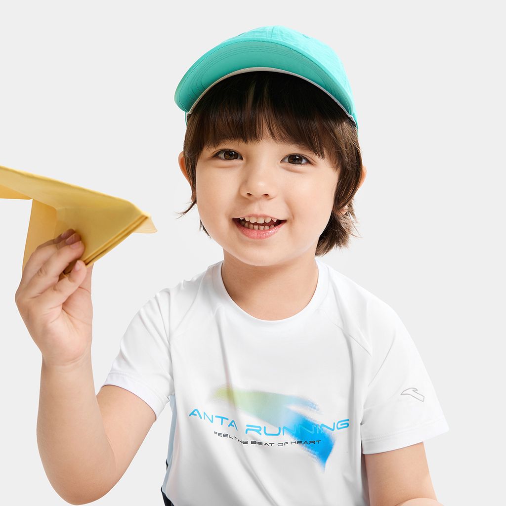 Áo Thun Thể Thao Bé Trai Anta Kids 3526B9104-1