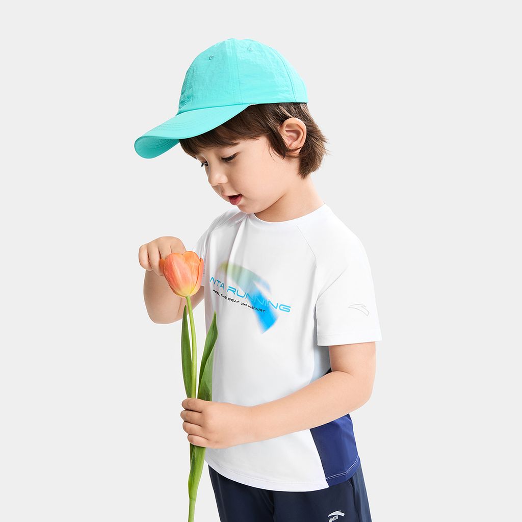Áo Thun Thể Thao Bé Trai Anta Kids 3526B9104-1