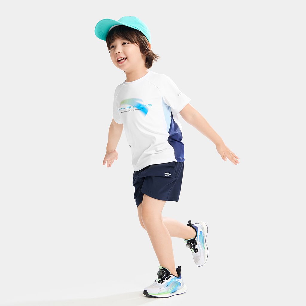 Áo Thun Thể Thao Bé Trai Anta Kids 3526B9104-1