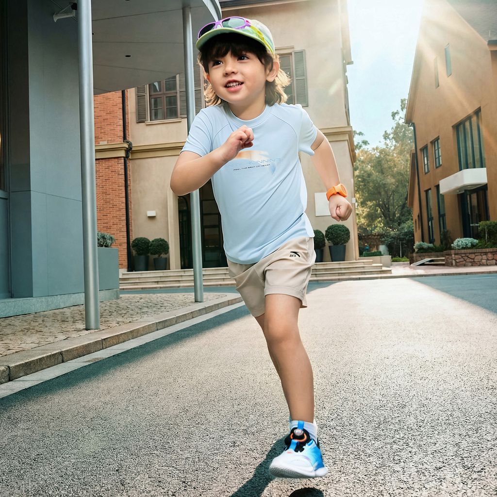 Áo Thun Thể Thao Bé Trai Anta Kids 3526B9104-2