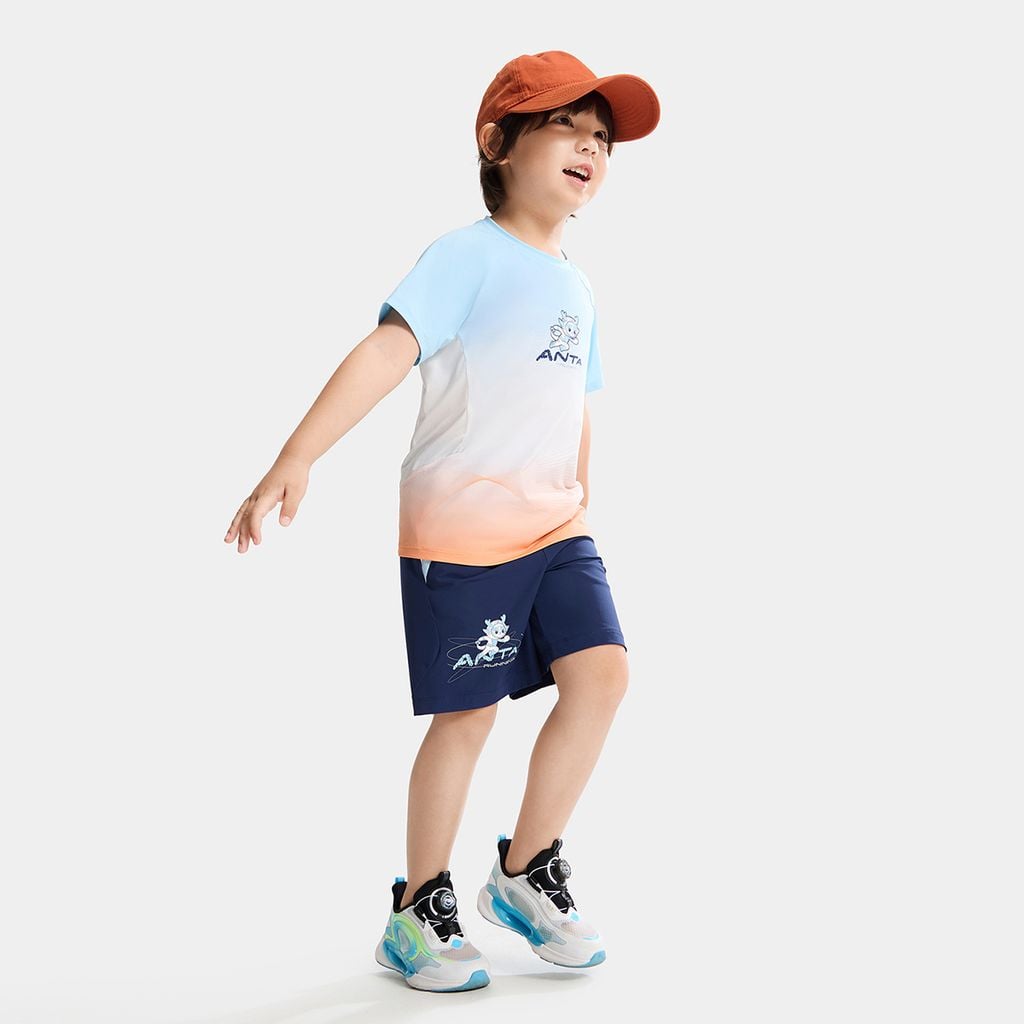 Quần Short Thể Thao Bé Trai Anta Kids 3526B9504-2