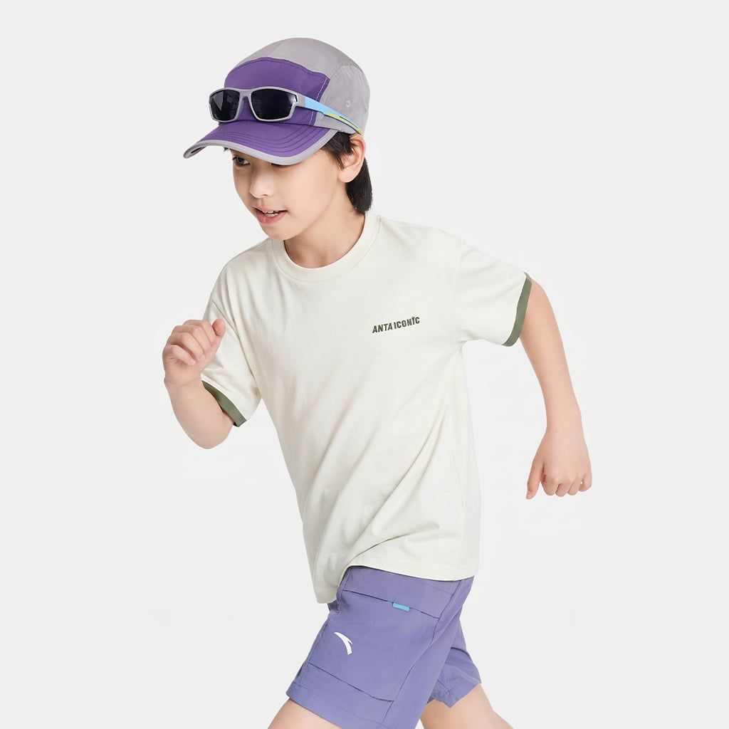 Áo Thun Thời Trang Thể Thao Bé Trai Anta Kids Elite Culture 3526C8102-1