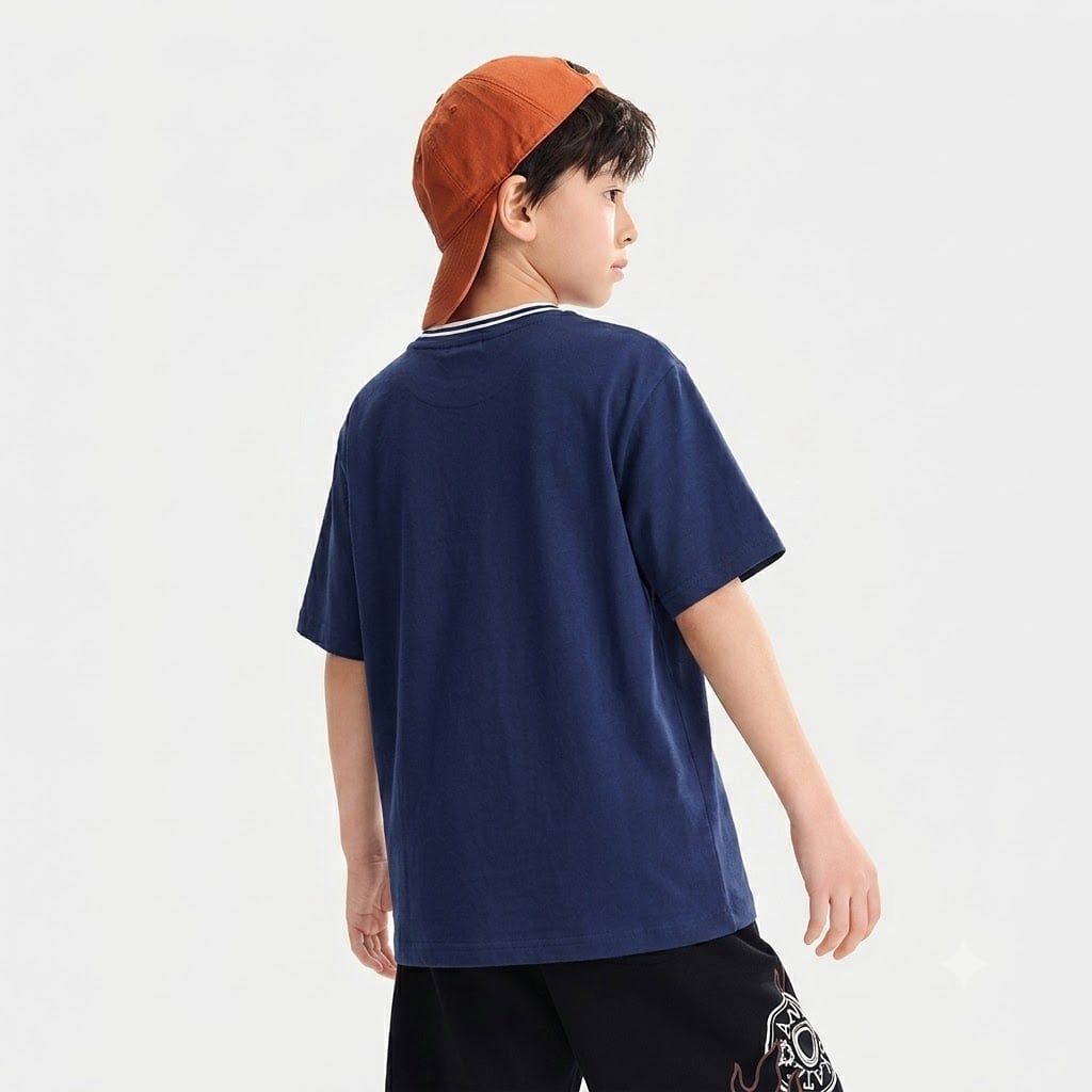 Áo Thun Ngắn Tay Bé Trai Anta Kids 3526C8103-1