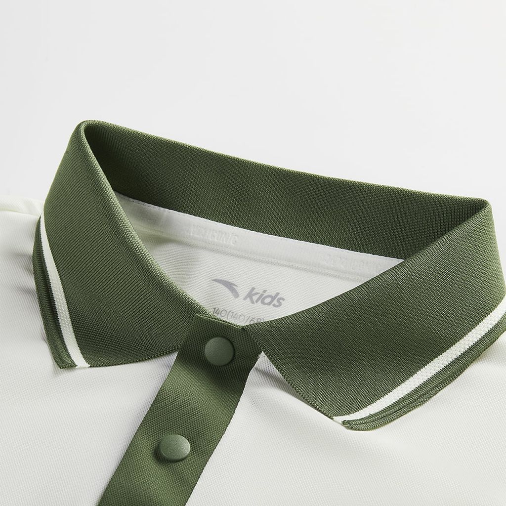 Áo Polo Ngắn Tay Thời Trang Bé Trai Anta Kids 3526C8105-1