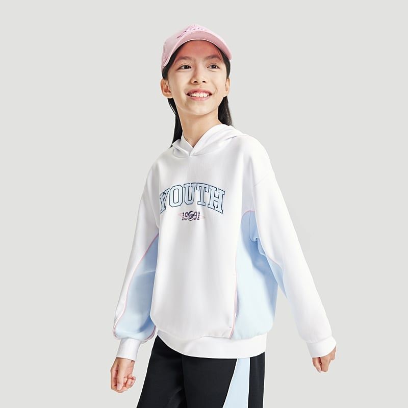 Áo Hoodie Thời Trang Bé Gái Anta Kids 3624C1701
