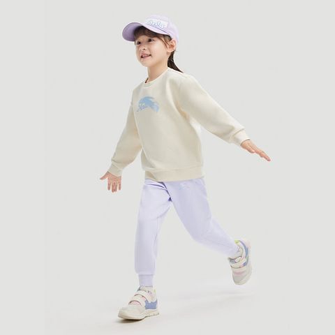 Quần Dài Bé Gái Anta Kids Running 1-Thick 3624C9719-2