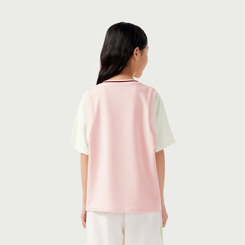 Áo Phông Ngắn Tay Thời Trang Bé Gái Anta Kids 362528103-3