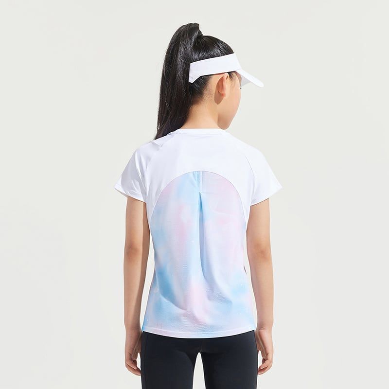 Áo Phông Ngắn Tay Bé Gái Anta Kids Running 3625B5101-1