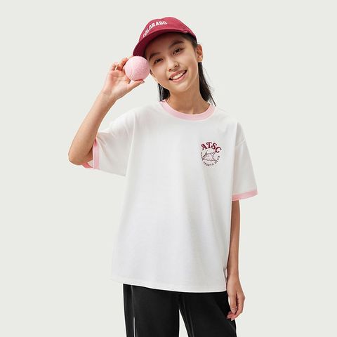 Áo Phông Ngắn Tay Bé Gái Anta Kids Lifestyle 3625B8104-1