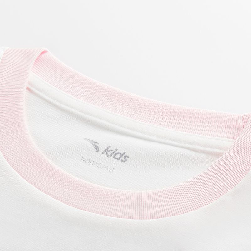 Áo Phông Ngắn Tay Bé Gái Anta Kids Lifestyle 3625B8104-1