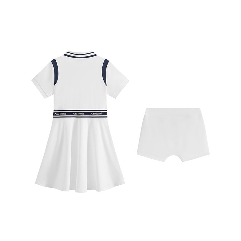 Váy Liền Thể Thao Bé Gái Anta Kids Tennis Culture 3625B8311-1
