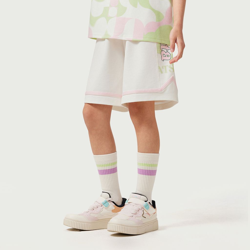 Quần Sooc Bé Gái Anta Kids Lifestyle 3625B8701-2