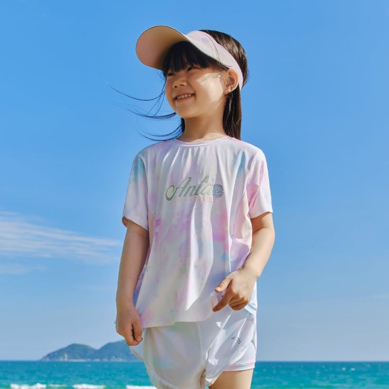 Áo Phông Thể Thao Bé Gái Anta Kids 3625B9105-2