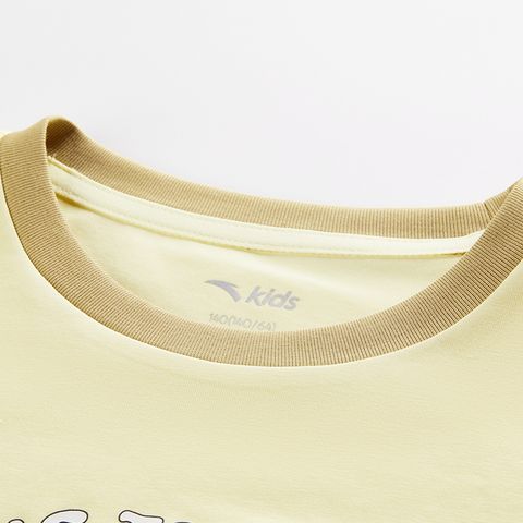 Áo Phông Ngắn Tay Thể Thao Bé Gái Anta Kids 3625C6107-3