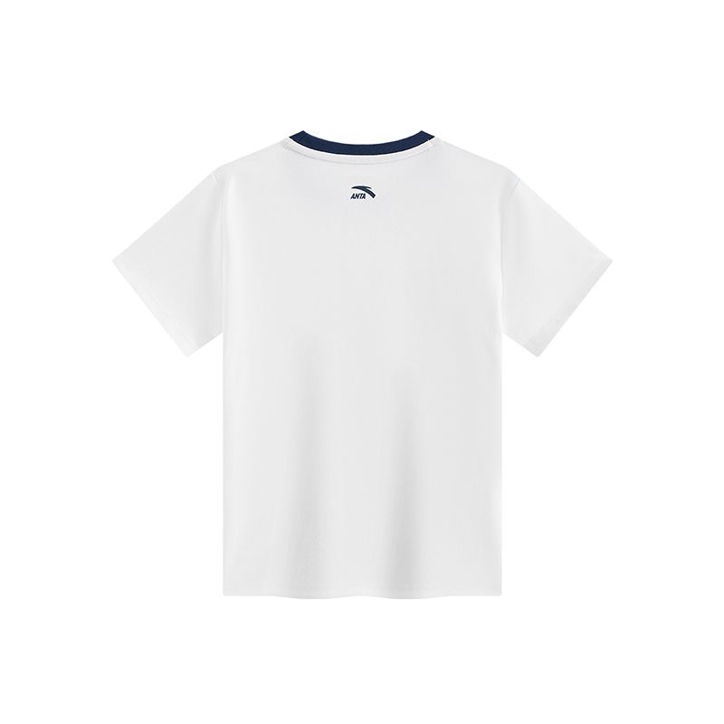 Áo Phông Ngắn Tay Thể Thao Thời Trang Bé Gái Anta Kids 3625C8102-1