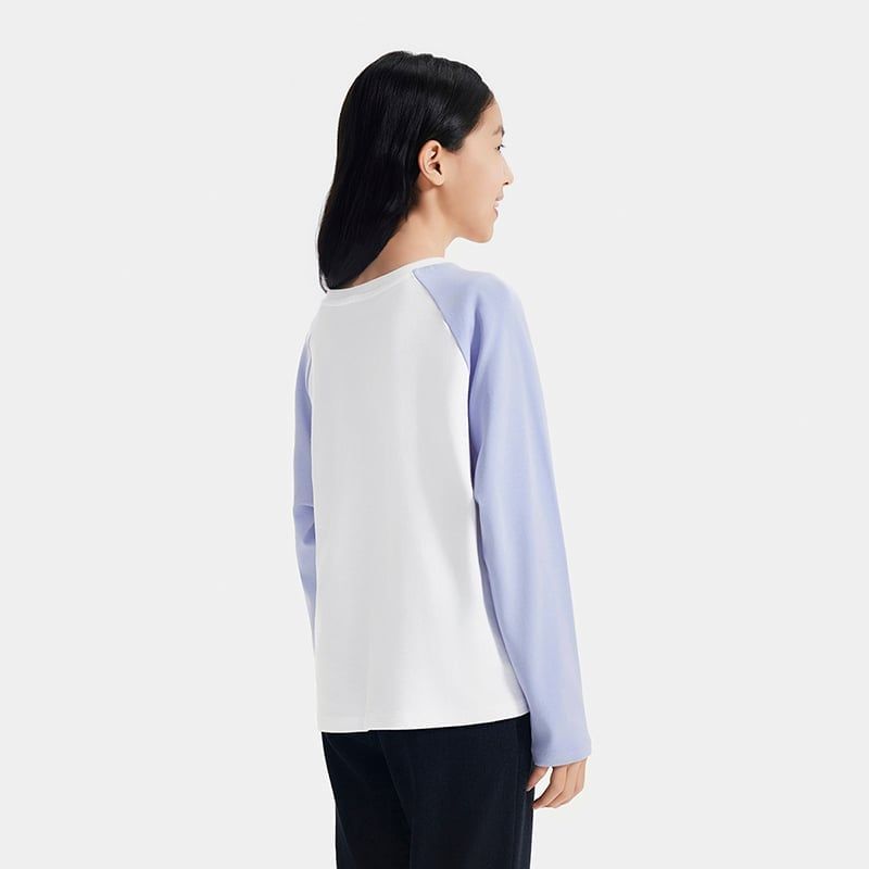 Áo Phông Dài Tay Thời Trang Bé Gái Anta Kids 3625C8401-2